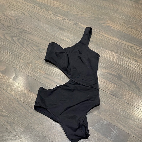 COPY - Solid and striped Claudia one piece - Picture 4 of 4